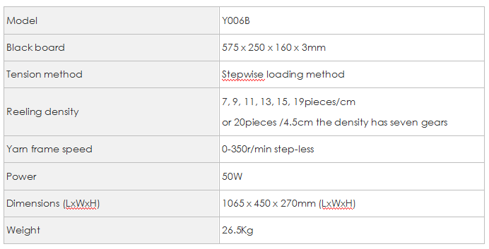 Y006B Sample Yarn Winder 