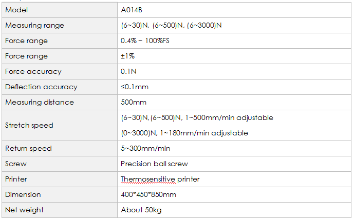 A014B Paper Tensile Strength Tester