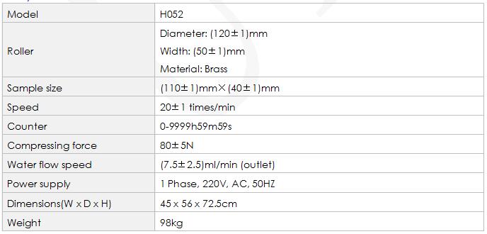 Insole Insock Absorption And Desorption Tester H052 