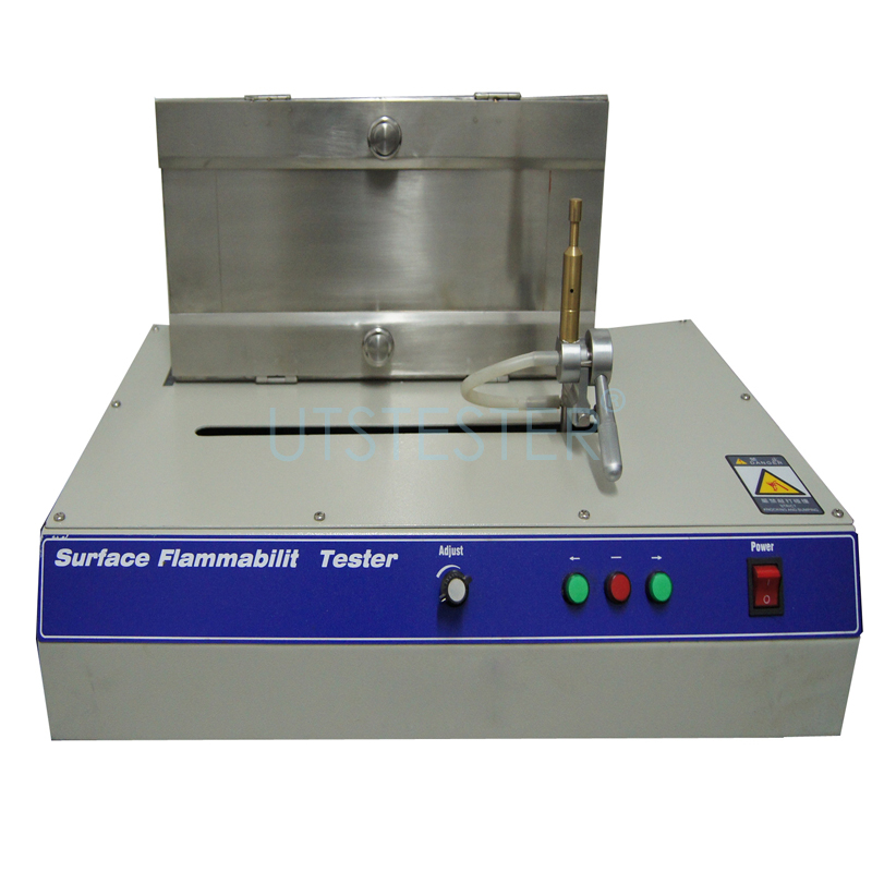 Surface flammability tester