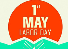 UTSTESTER May Day Holiday Notice